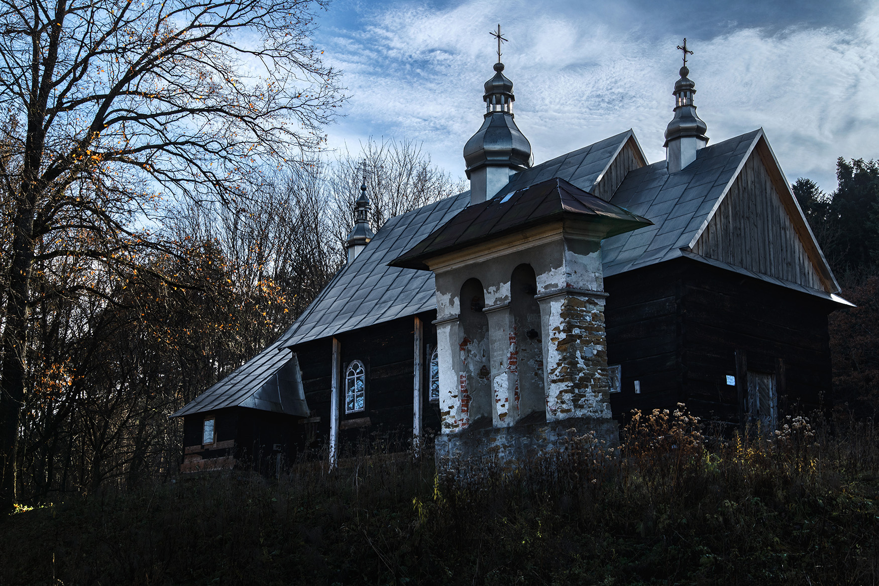 Zabytkowa Cerkiew w Chyrzynie