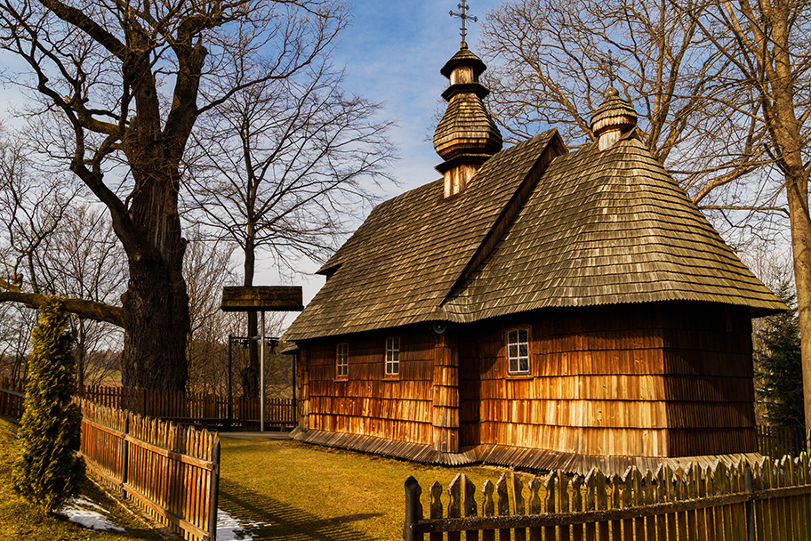 Łodzina zabytkowa cerkiew 