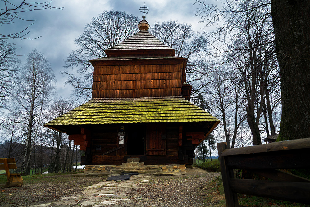 zabytkowa cerkiew w Smolniku