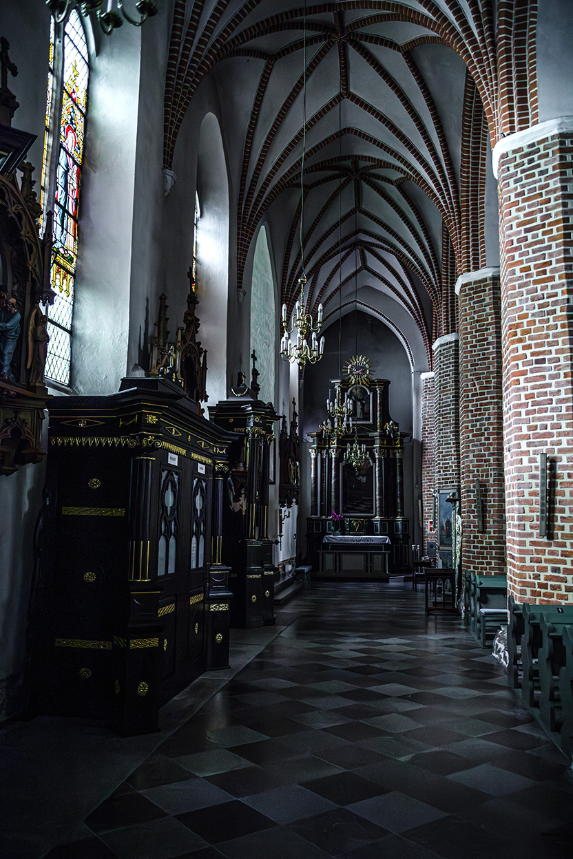 wnętrze Kościoła Fara w Pucku