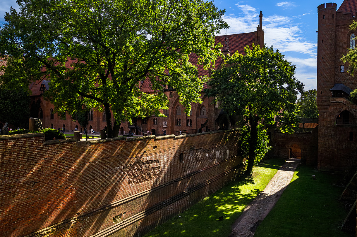 Zamek w Malborku - monumentalna architektura krzyżacka