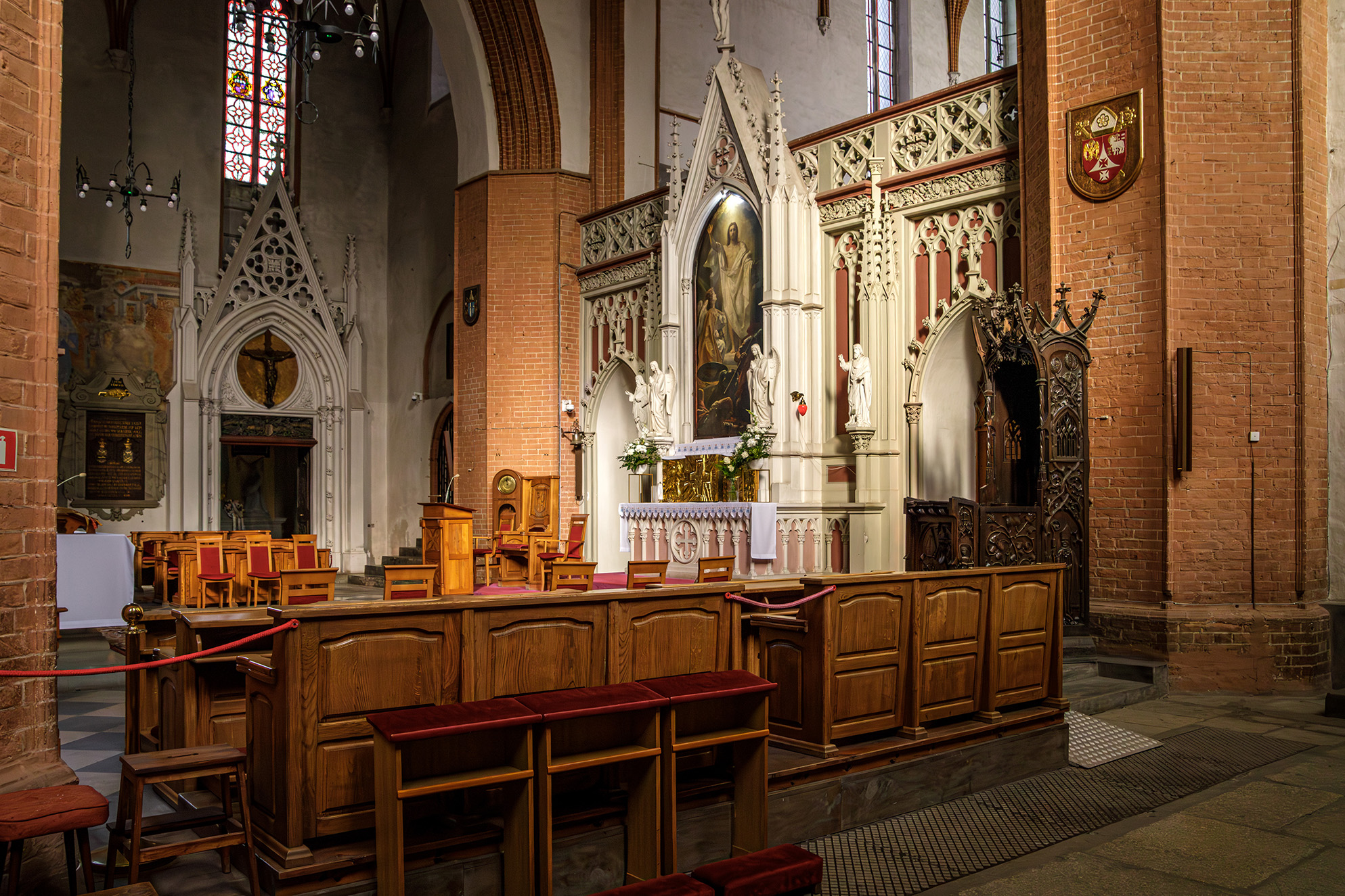 ołtarz Konkatedry św. Jana Ewangelisty w Kwidzynie